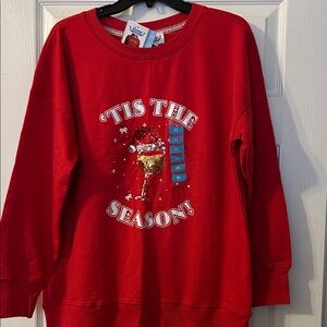 New: Rockin Around Red Holiday Sweatshirt